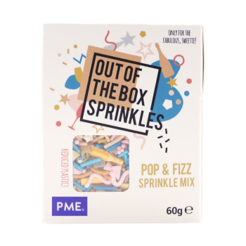 PME OUT THE BOX SPRINKLE MIX - POP & FIZZ 60g